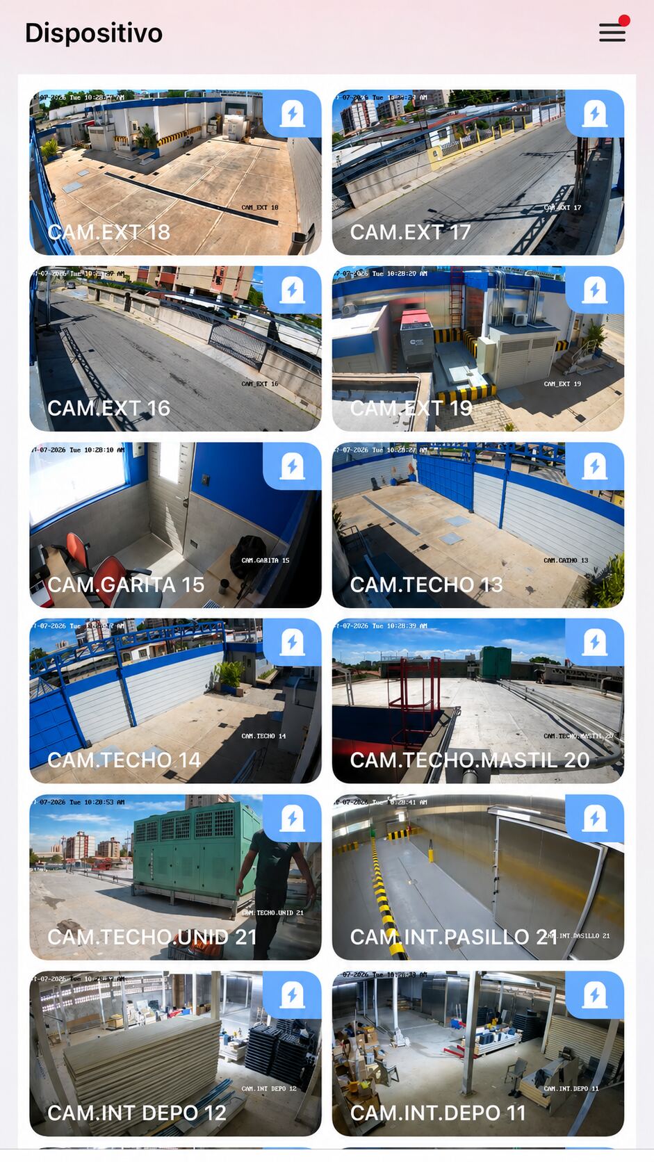 24/7 surveillance cameras